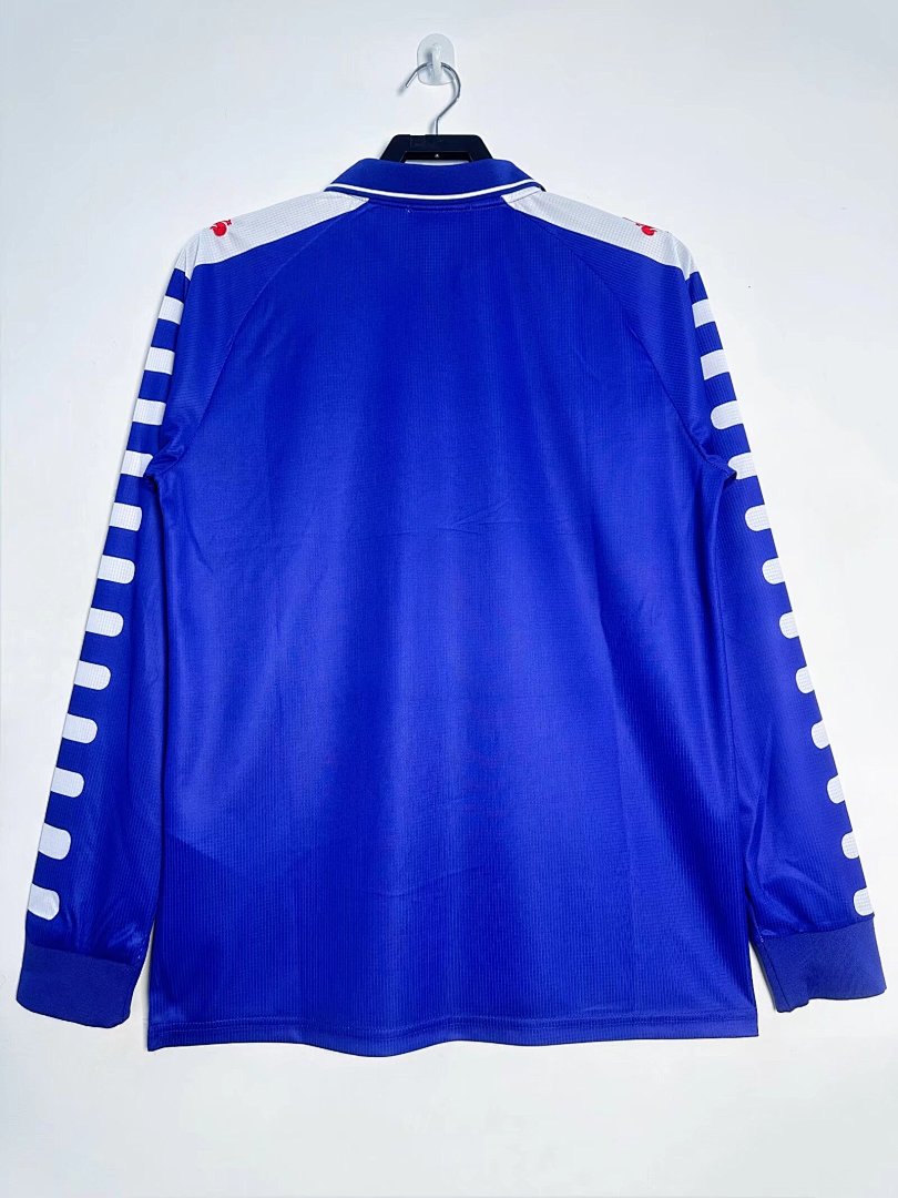 Fiorentina 1998-99 Home Long Sleeve Soccer Jersey