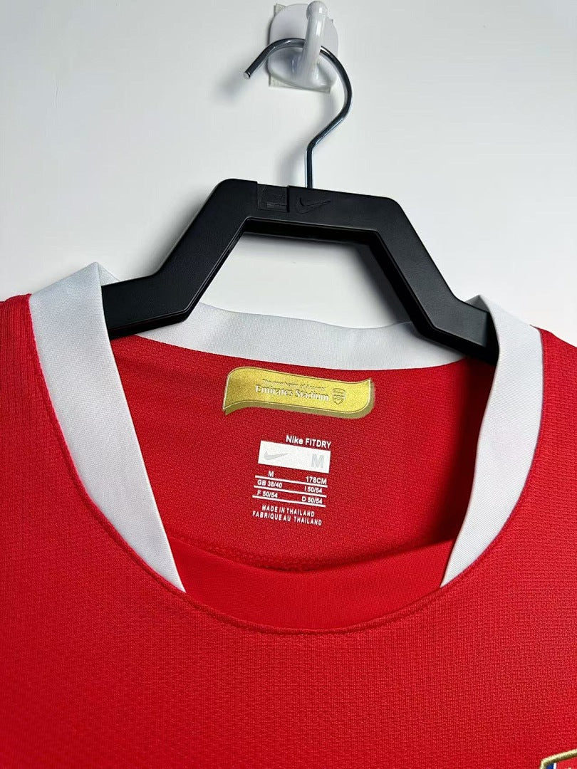 Arsenal 2006-07 Home Long Sleeve Soccer Jersey