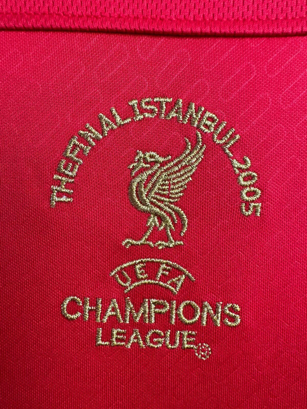 Liverpool 2004-05 Home Long Sleeve Soccer Jersey