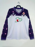 Fiorentina 1992-93 Away Long Sleeve Soccer Jersey