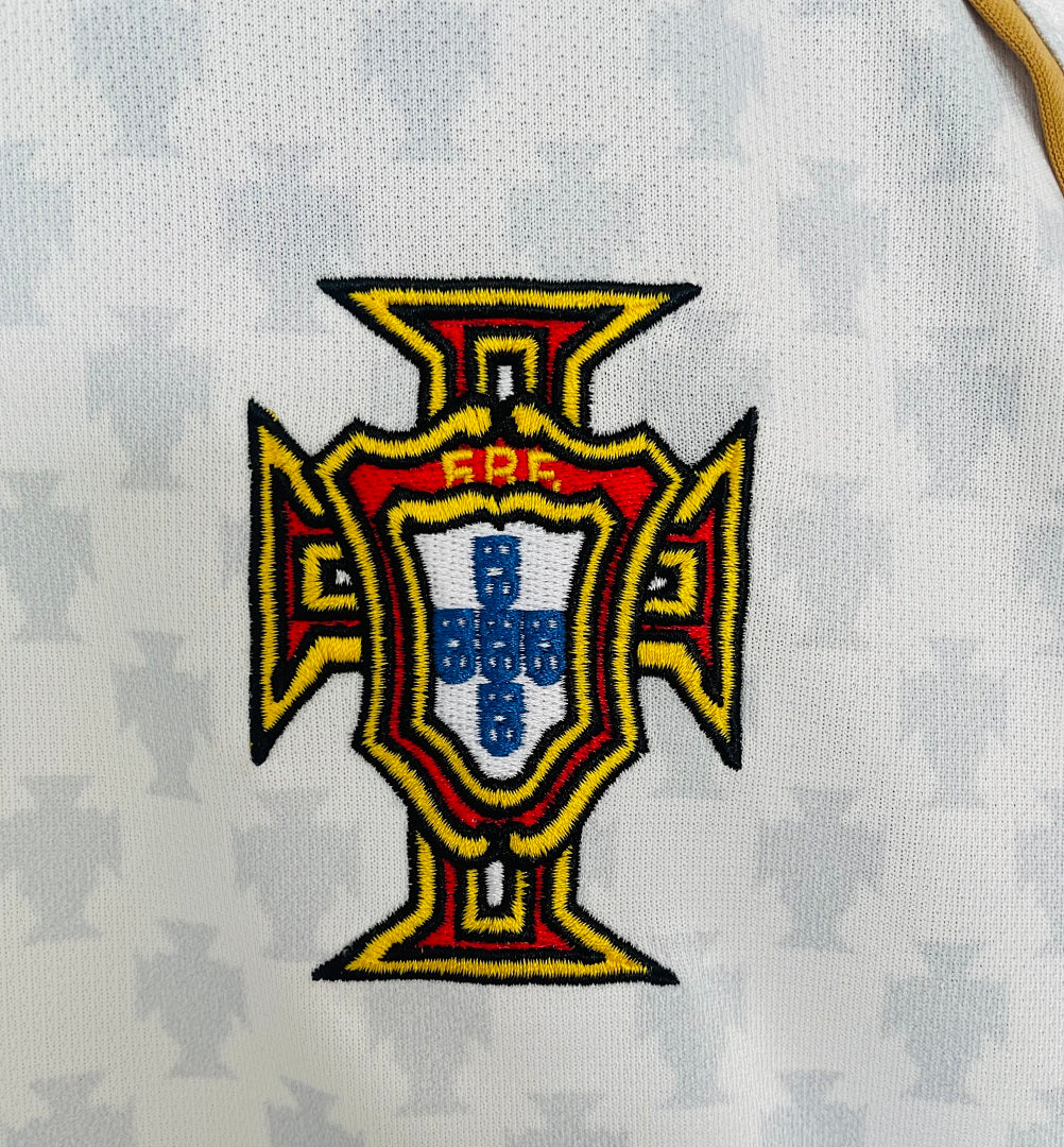 Portugal 2004 Away Long Sleeve Soccer Jersey