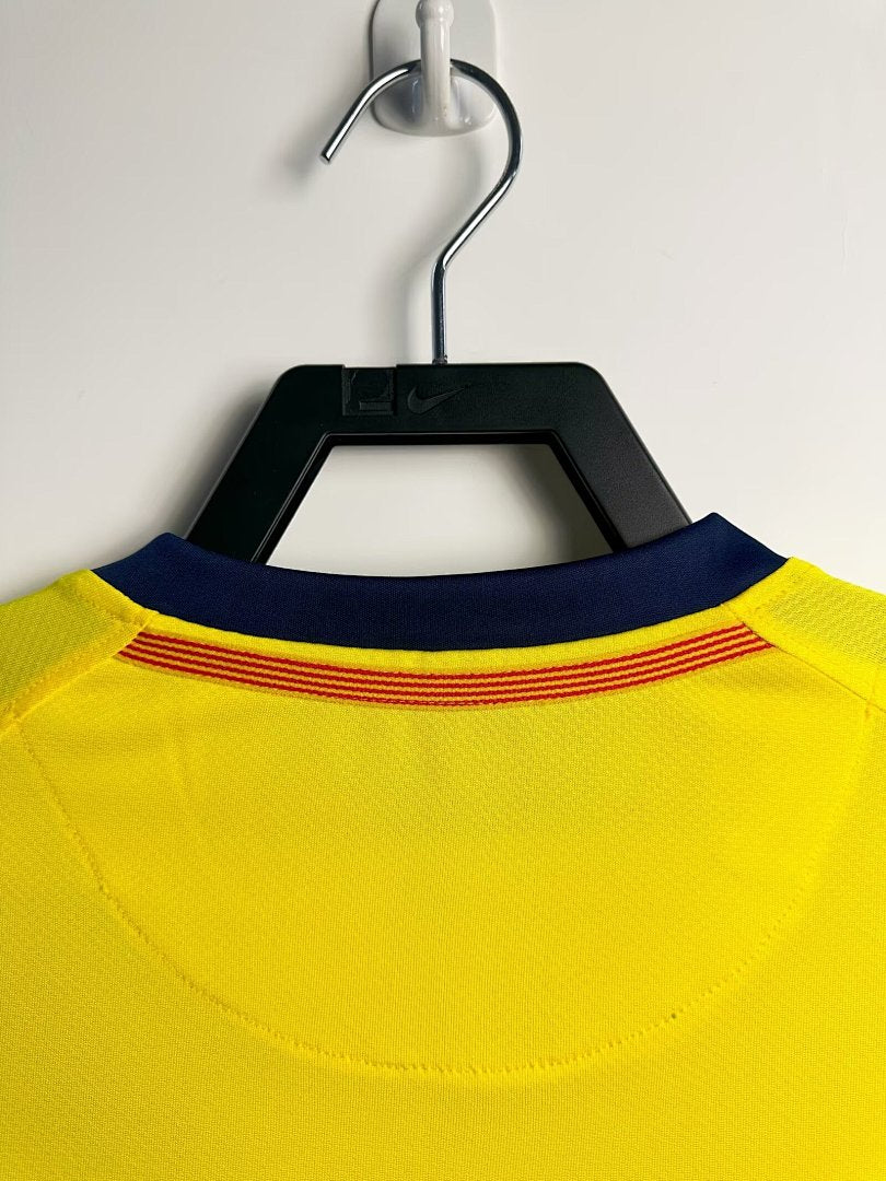 Barcelona 2008-09 Away Long Sleeve Soccer Jersey