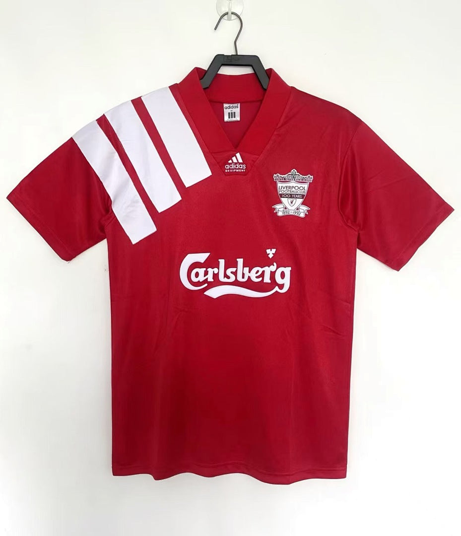 Liverpool 1992-93 Home Long Sleeve Soccer Jersey