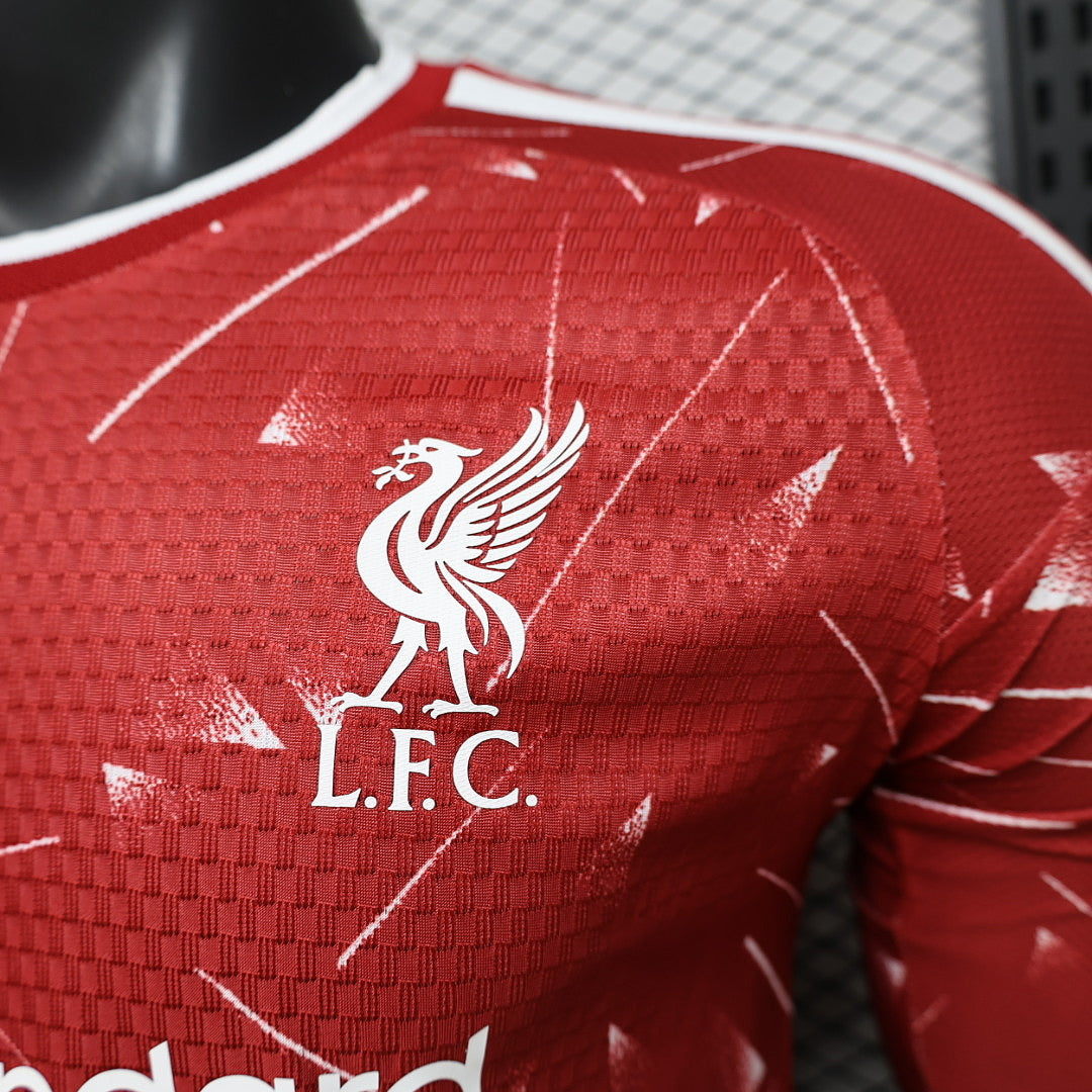 Liverpool 2026/27 Men's Home Long Sleeve Player Jersey