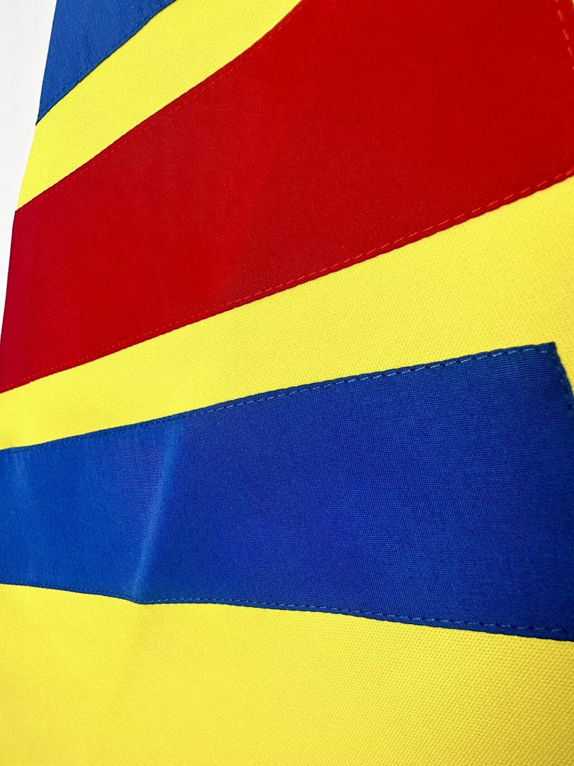 Romania 1994 Home Long Sleeve Soccer Jersey