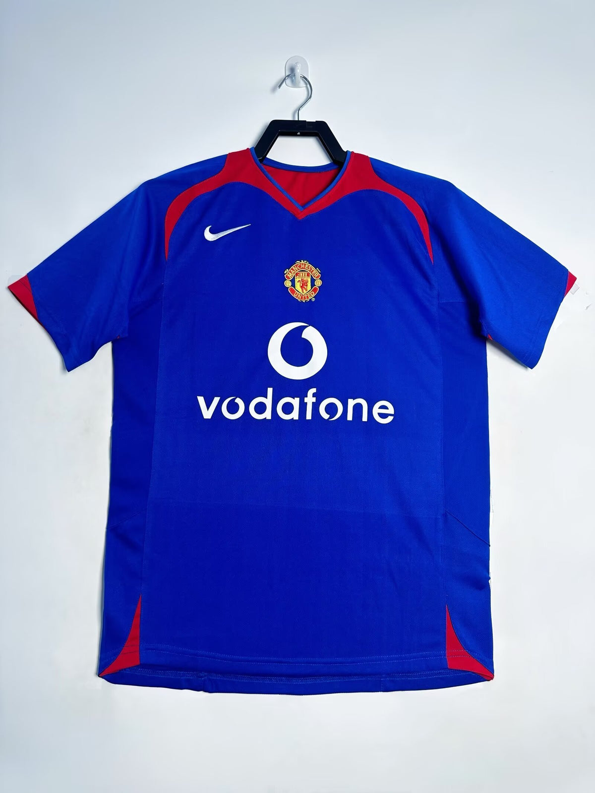 Manchester United 2005-06 Away Long Sleeve Soccer Jersey