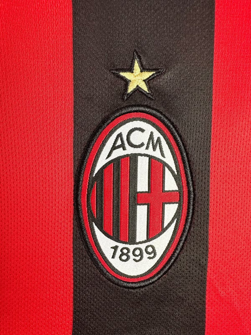 AC Milan 2003-04 Home Soccer Jersey