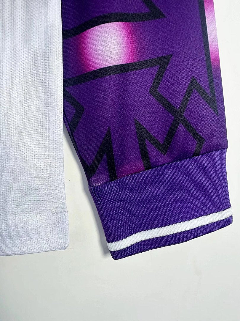 Fiorentina 1992-93 Away Long Sleeve Soccer Jersey