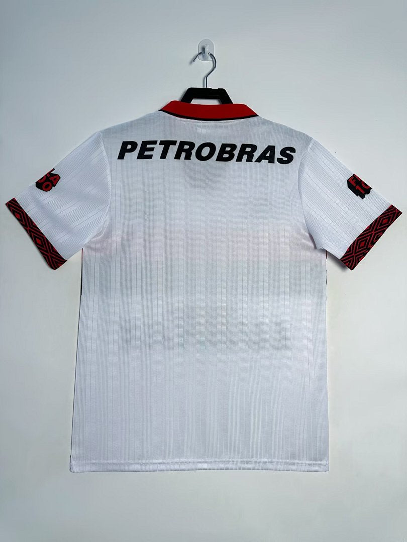 Flamengo 1995-96 Away Long Sleeve Soccer Jersey