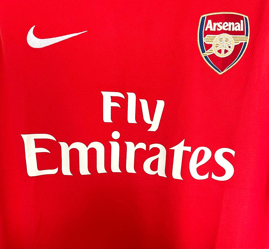 Arsenal 2012-13 Home Long Sleeve Soccer Jersey