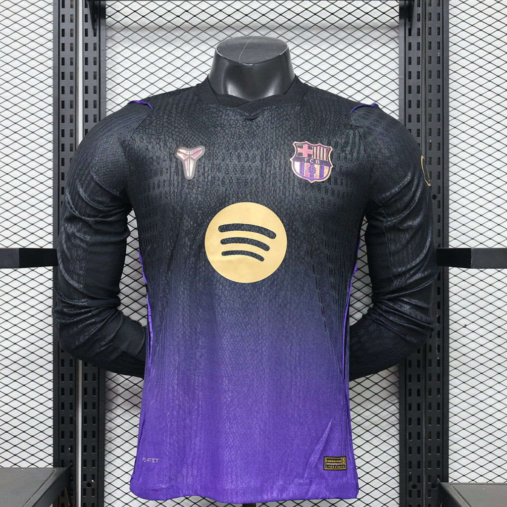 Barcelona 2026/27 Men's Away Long Sleeve Player Jersey