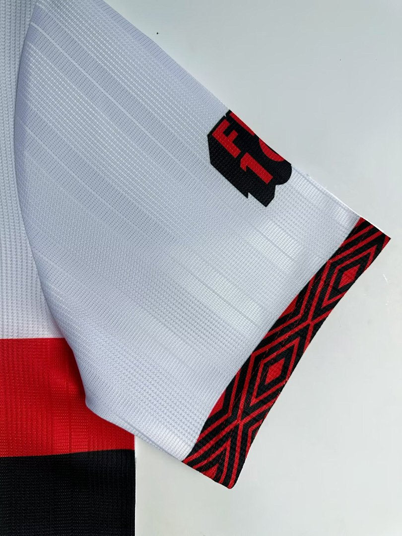 Flamengo 1995-96 Away Long Sleeve Soccer Jersey