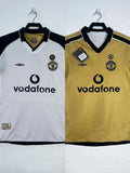 Manchester United 2001-02 Centenary Reversible Long Sleeve Soccer Jersey