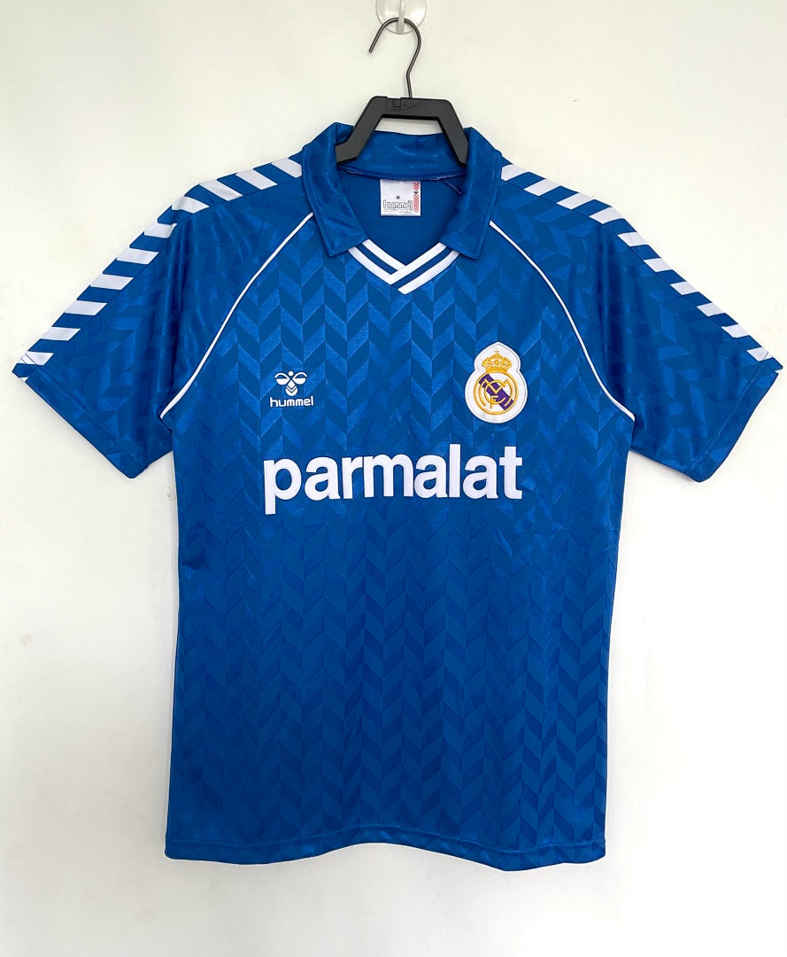 Real Madrid 1986-87 Away Football Jersey