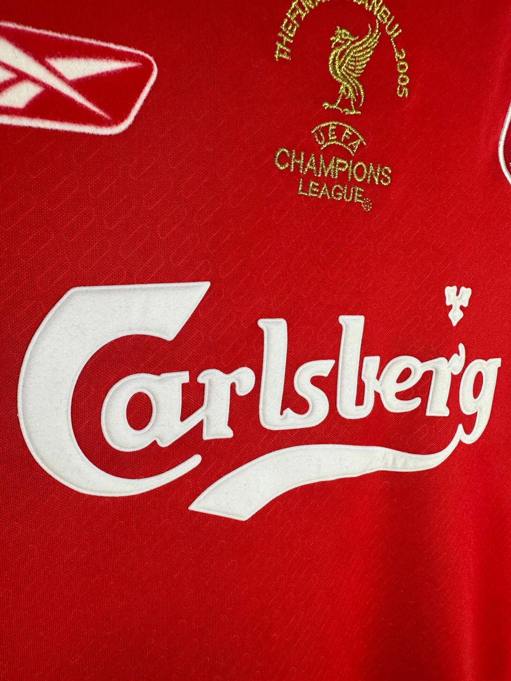 Liverpool 2004-05 Home Long Sleeve Soccer Jersey