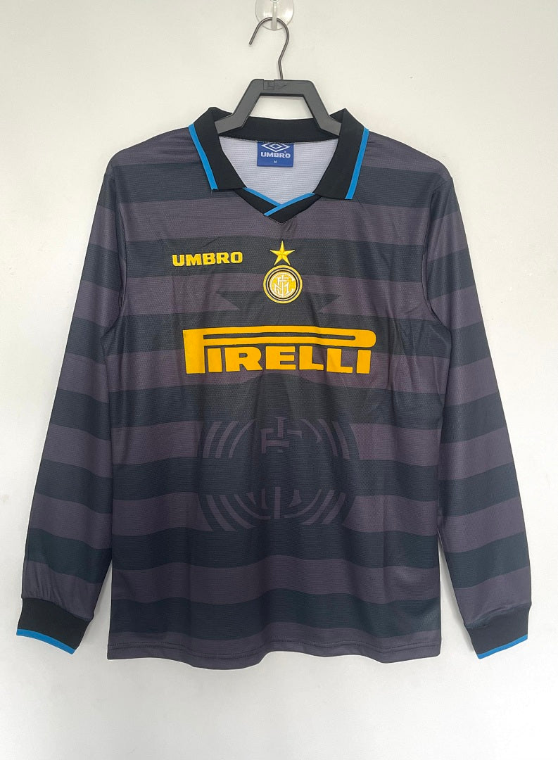 Inter Milan 1997-98 Third Long Sleeve Soccer Jersey