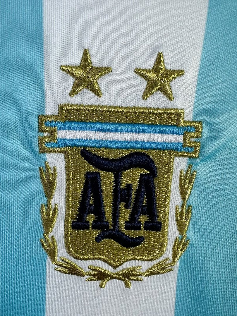 Argentina 2006-07 Home Long Sleeve Soccer Jersey