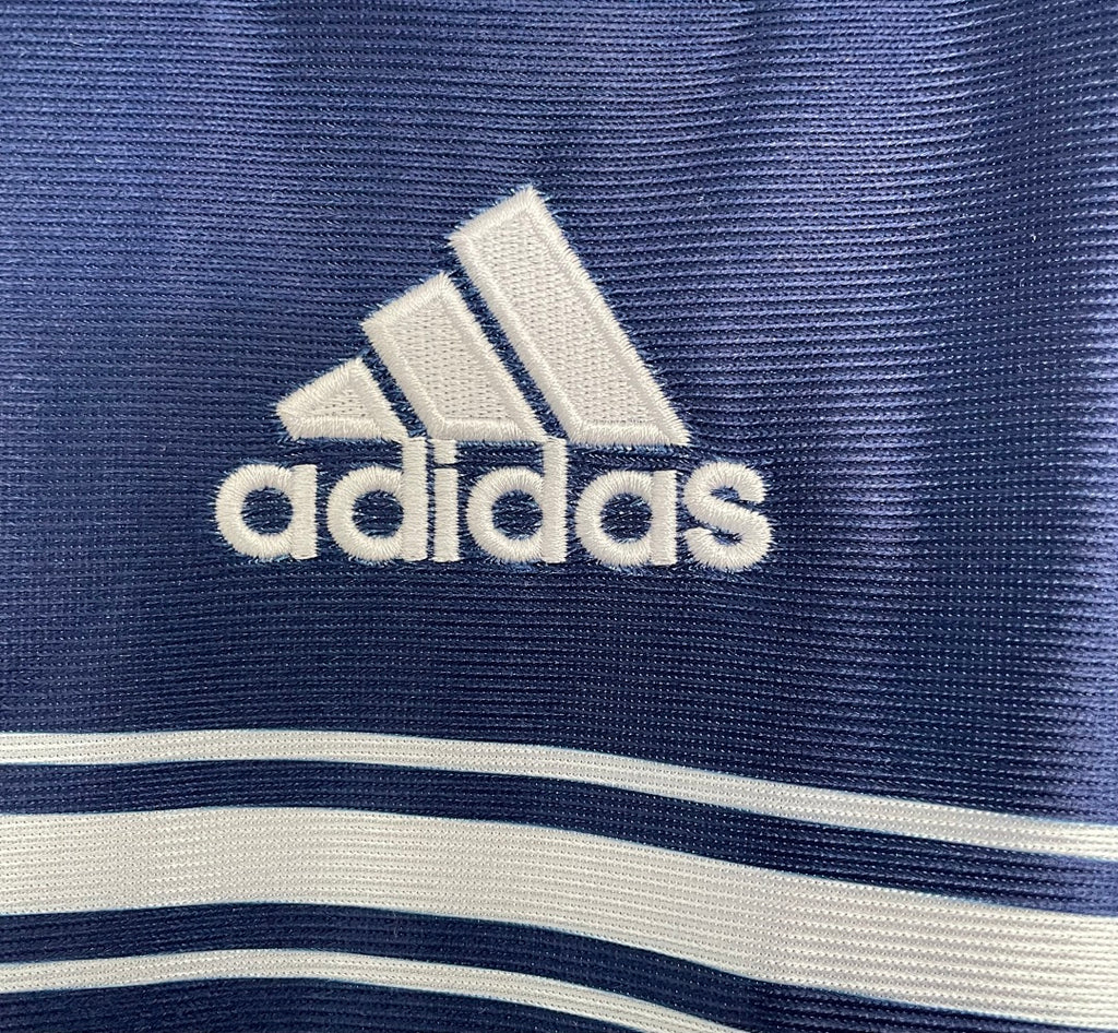 Real Madrid 1998-99 Away Long Sleeve Soccer Jersey