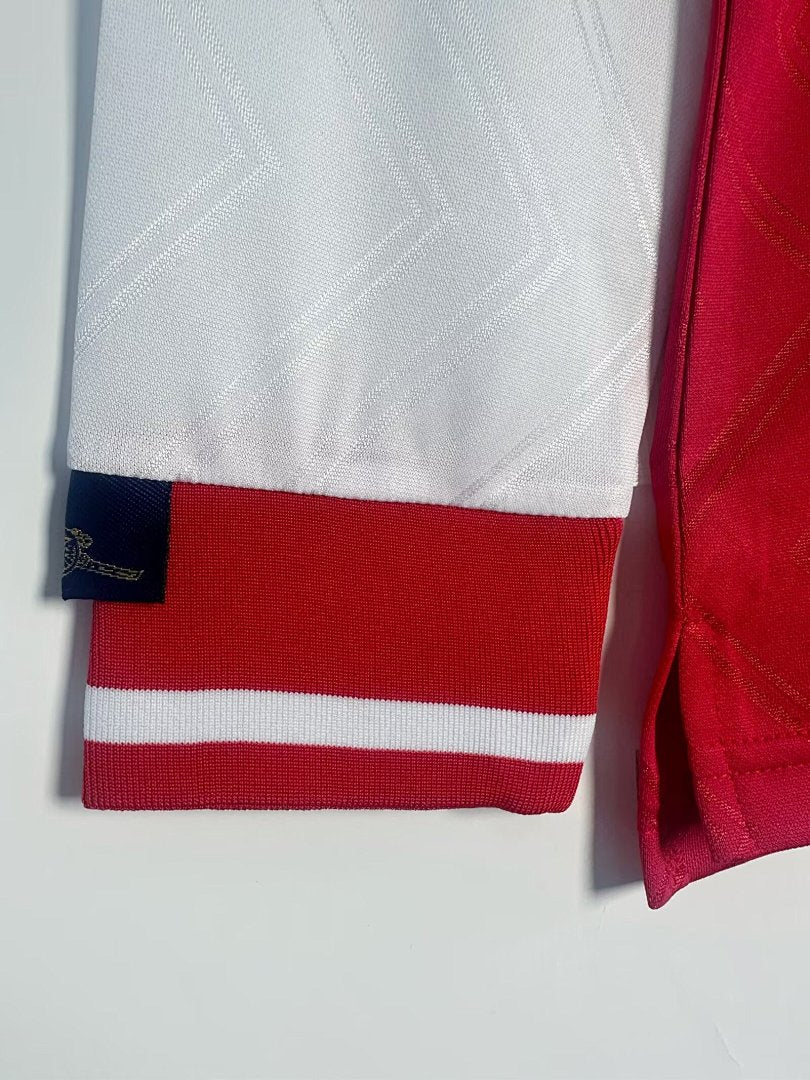 Arsenal 1996-97 Home Long Sleeve Soccer Jersey
