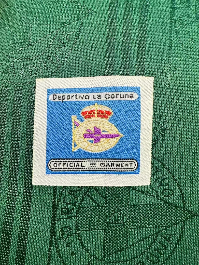 Deportivo La Coruna 1999-00 Away Long Sleeve Soccer Jersey