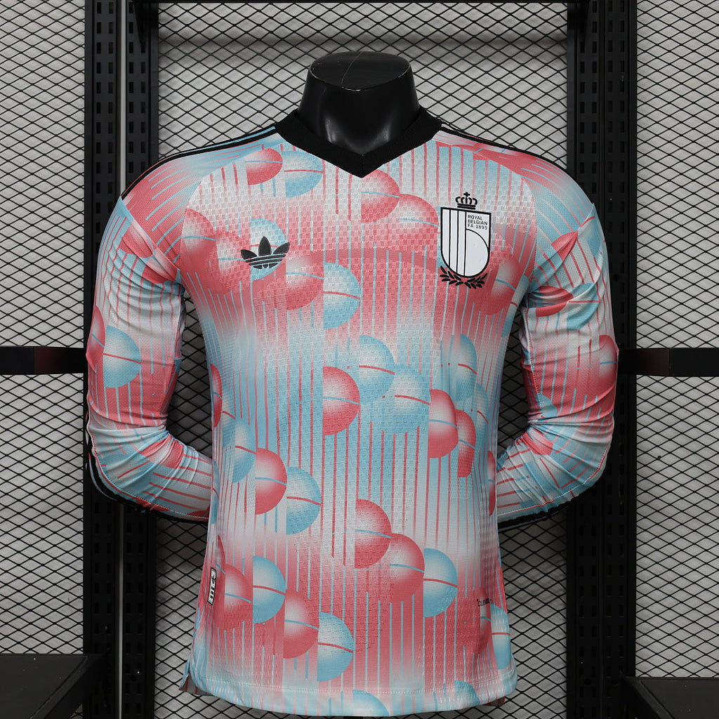 Belgium 2026/27 Men's Away Long Sleeve Player Jersey