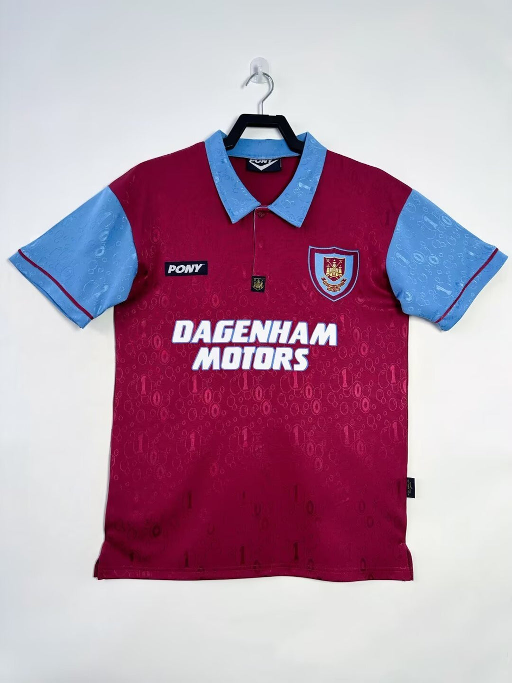 West Ham 1995-97 Home Soccer Jersey