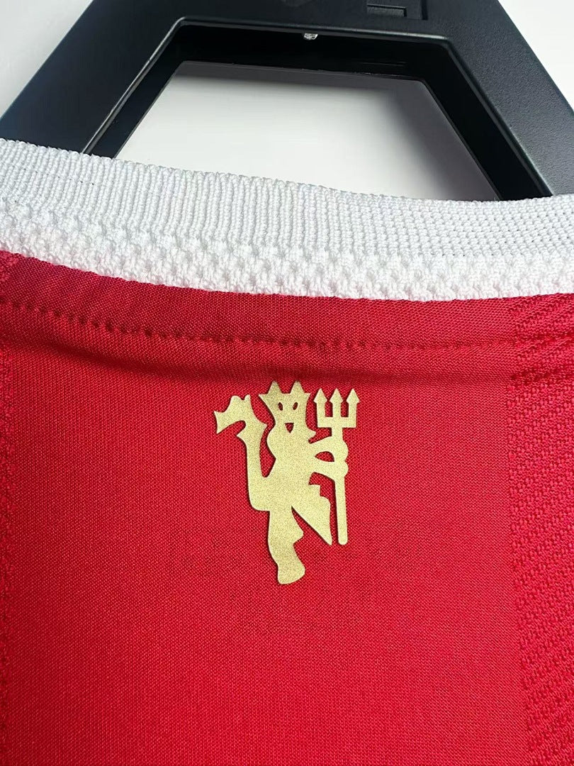 Manchester United 2021-22 Home Player Version Soccer Jersey