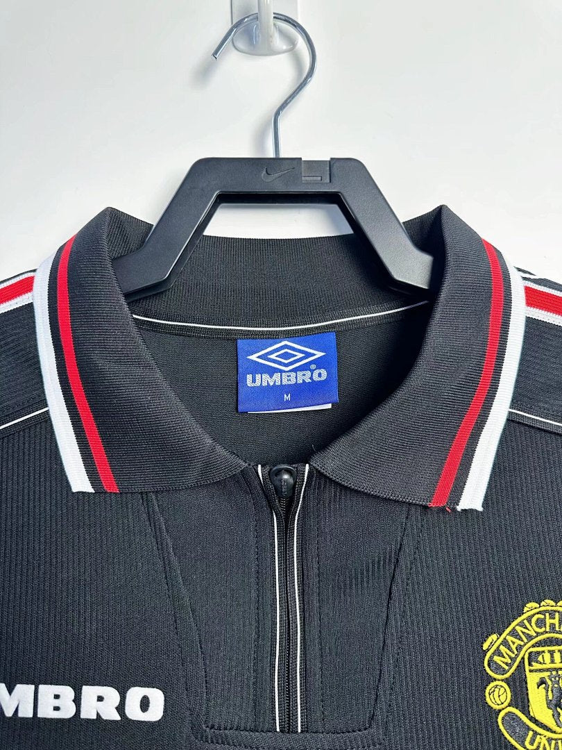 Manchester United 1998-99 Away Long Sleeve Soccer Jersey