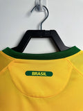 Brazil 2010 Home Long Sleeve Soccer Jersey