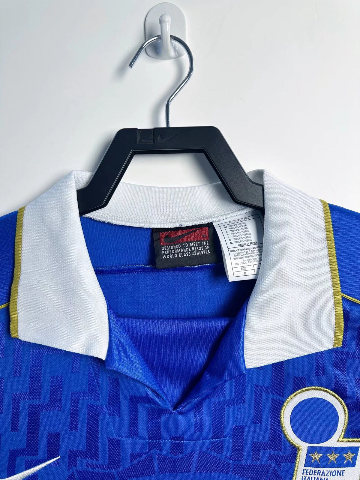 Italy 1995 Home Long Sleeve Soccer Jersey