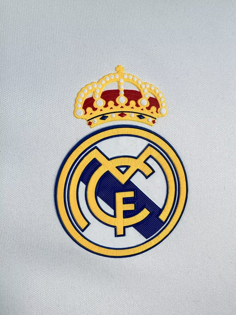 Real Madrid 2011-12 Home Long Sleeve Soccer Jersey