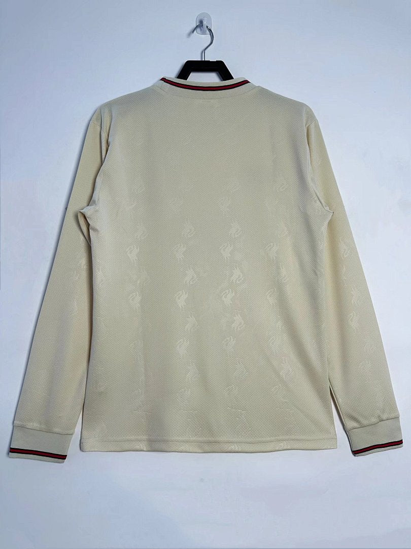 Liverpool 1996-97 Away Long Sleeve Soccer Jersey