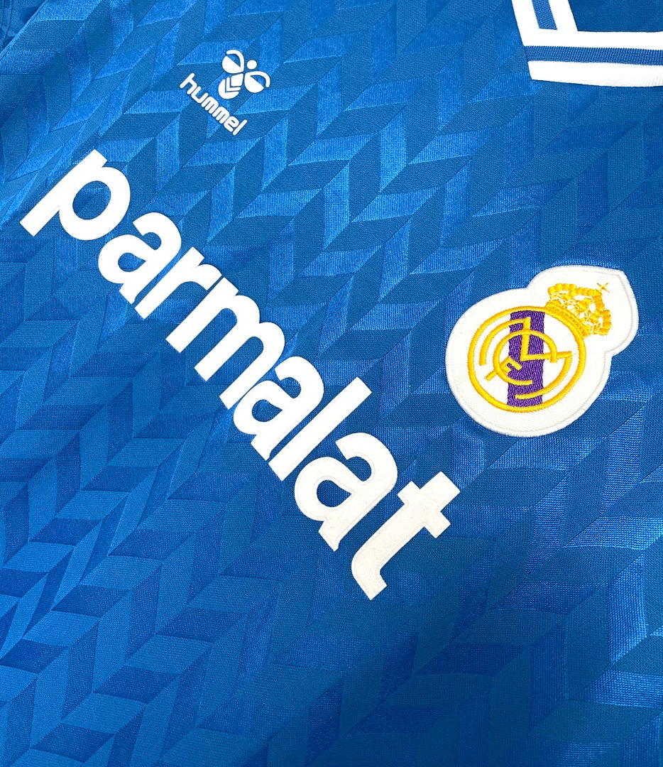 Real Madrid 1986-87 Away Football Jersey
