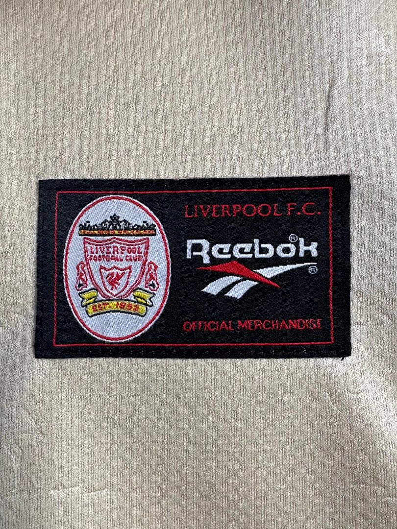 Liverpool 1996-97 Away Long Sleeve Soccer Jersey