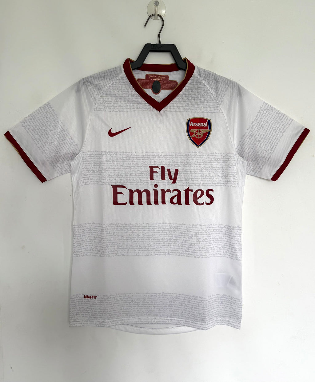 Arsenal 2007-08 Away Long Sleeve Soccer Jersey