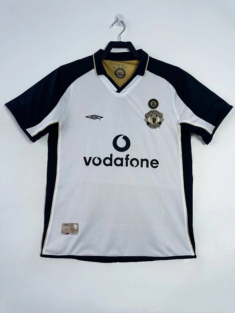 Manchester United 2001-02 Centenary Reversible Long Sleeve Soccer Jersey