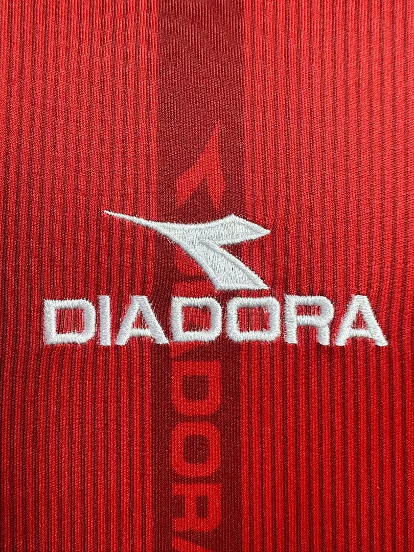 AS Roma 1999-00 Home Long Sleeve Soccer Jersey