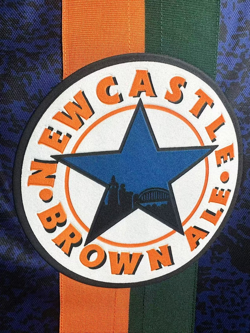 Newcastle United 1996-98 Away Long Sleeve Soccer Jersey