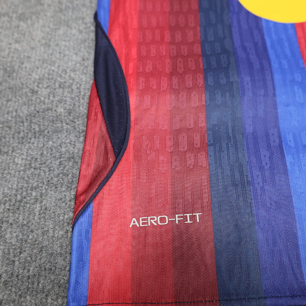 Barcelona 2026/27 Men's Home Player Jersey Set