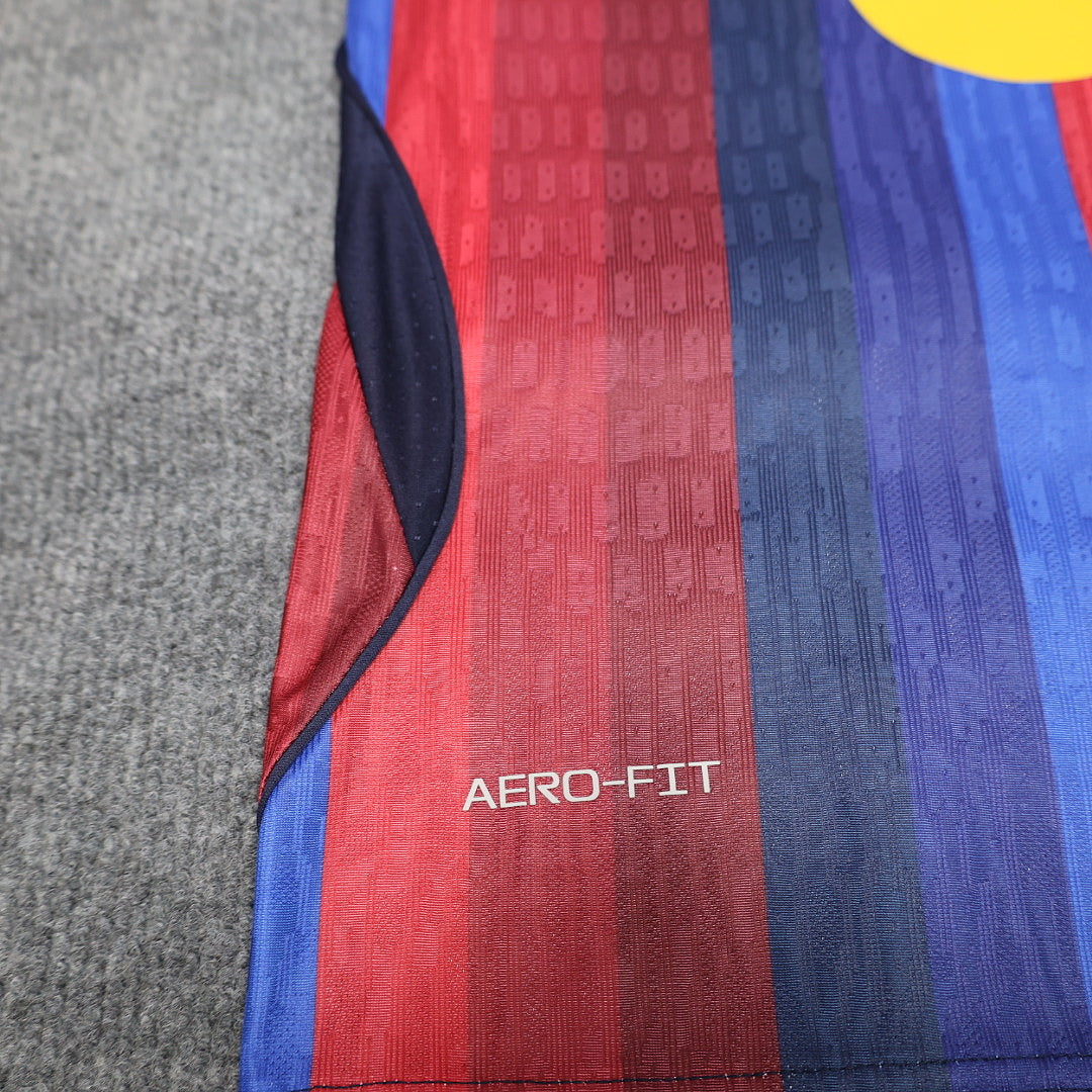 Barcelona 2026/27 Men's Home Player Jersey Set