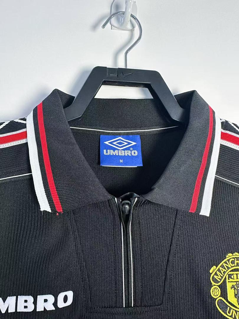 Manchester United 1998 Away Long Sleeve Soccer Jersey