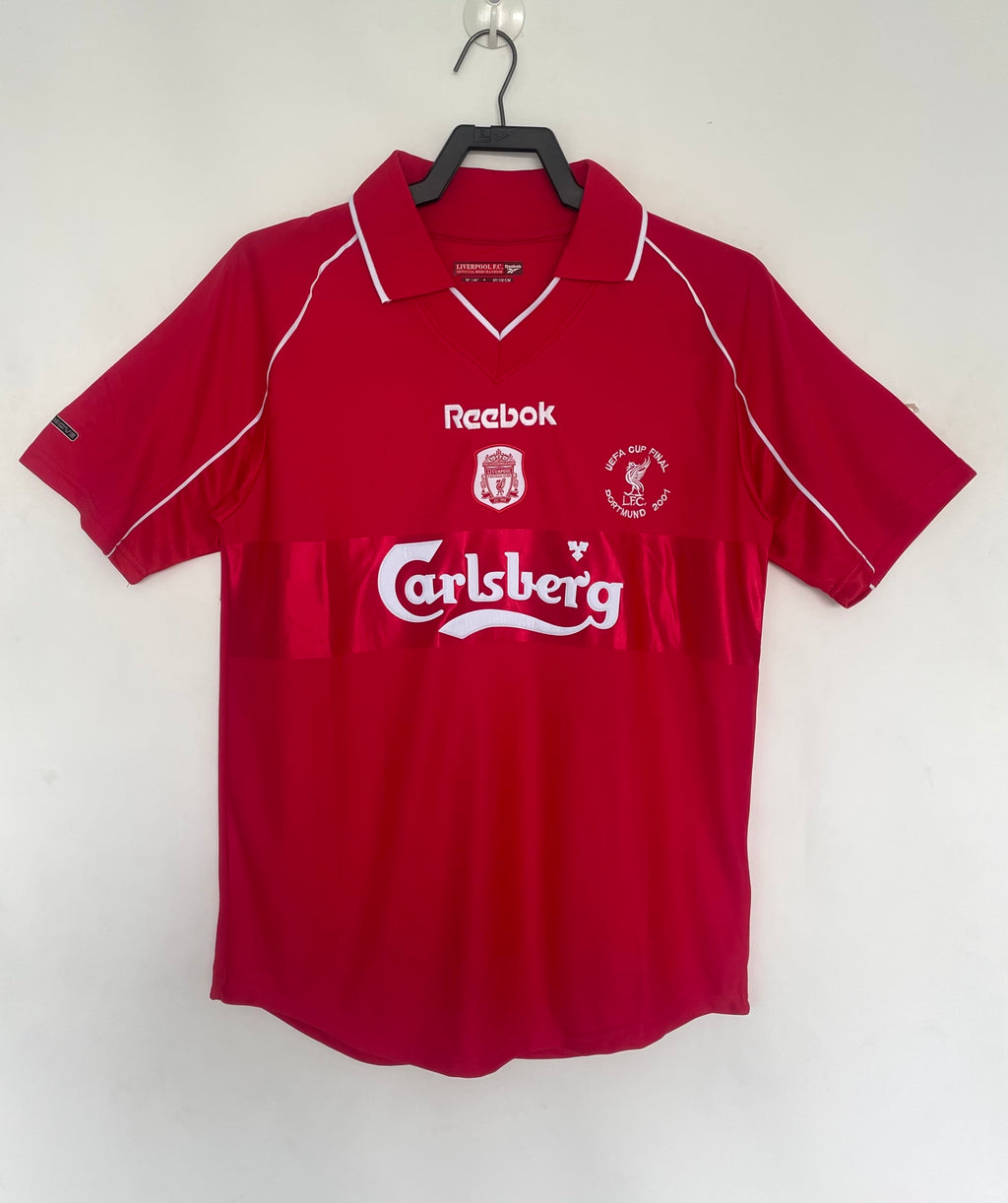Liverpool 2000-01 Home Soccer Jersey