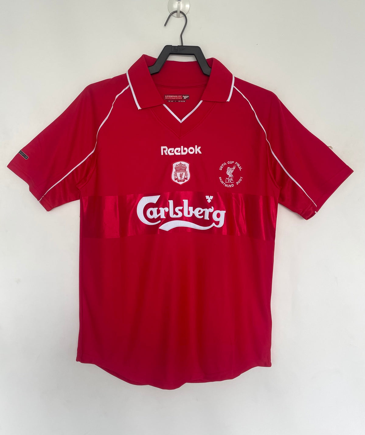 Liverpool 2000-01 Home Soccer Jersey