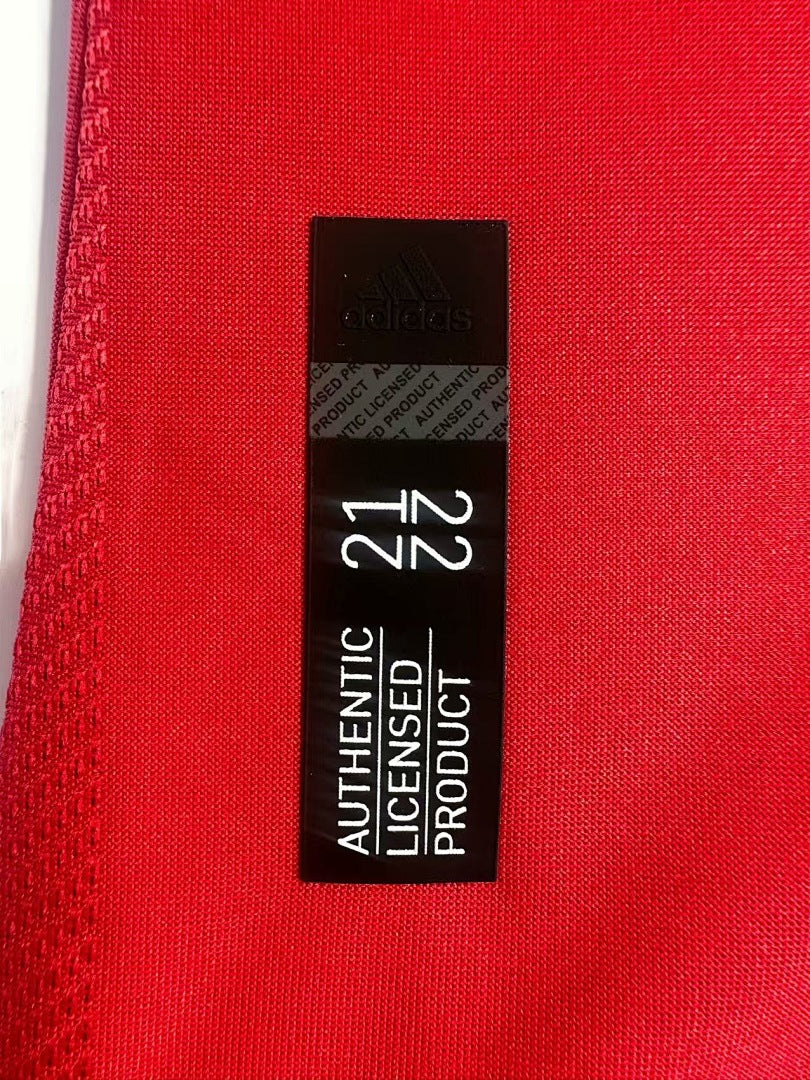 Manchester United 2021-22 Home Player Version Soccer Jersey