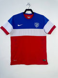 USA 2014 Away Long Sleeve Soccer Jersey
