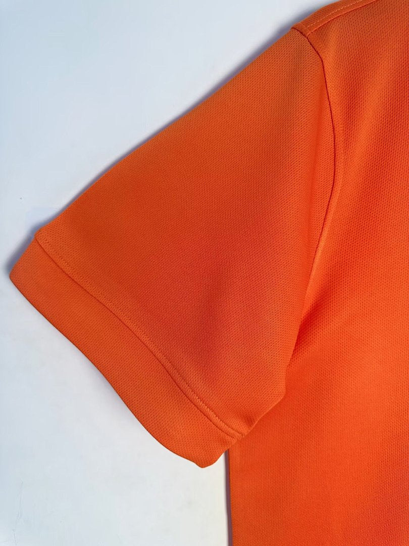 Netherlands 2014 Home Long Sleeve Soccer Jersey