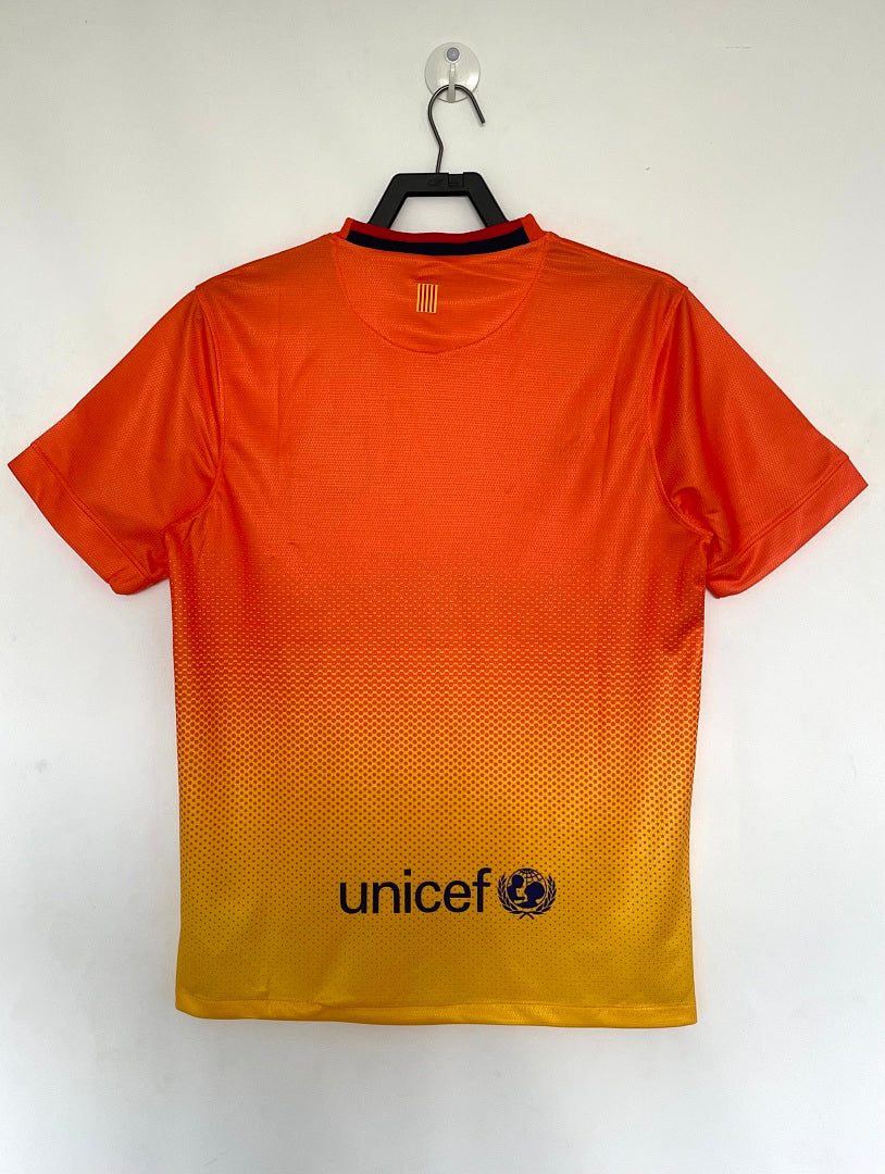 Barcelona 2012-13 Away Long Sleeve Soccer Jersey