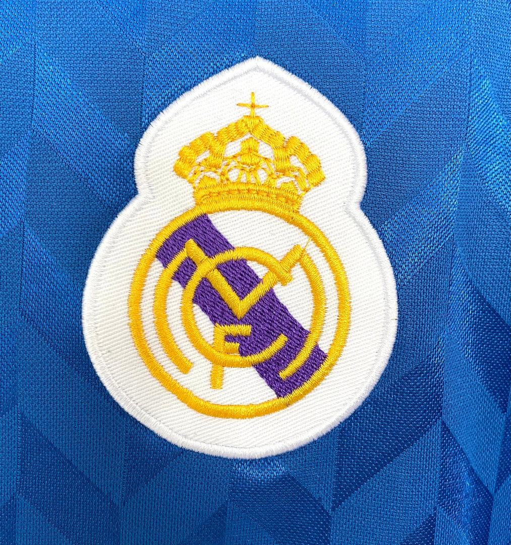 Real Madrid 1986-87 Away Football Jersey