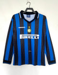 Inter Milan 1997-98 Home Long Sleeve Soccer Jersey