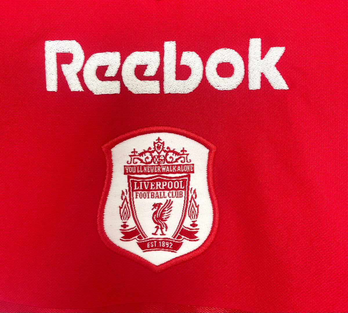 Liverpool 2000-01 Home Soccer Jersey
